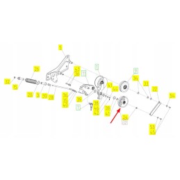 100463806 tensioner pulley