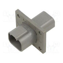 1 pcs x DEUTSCH - DT 04-4 P-L012 - Connector: wire-wire, DT, male, socket, PIN: 4, Type: w/o contacts