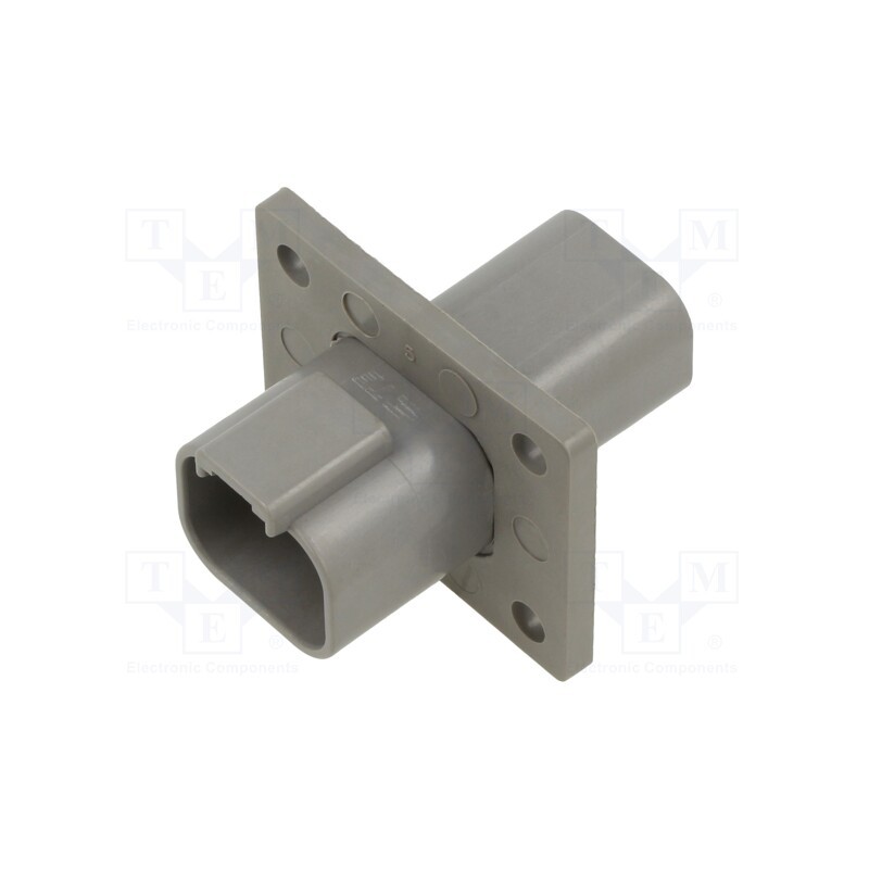 1 pcs x DEUTSCH - DT 04-4 P-L012 - Connector: wire-wire, DT, male, socket, PIN: 4, Type: w/o contacts
