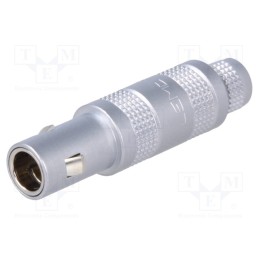 1 pcs x LEMO - FFA.00.250.CTAC27 - Connector: coaxial, 00, plug, male, soldering, for cable, 4A, IP50