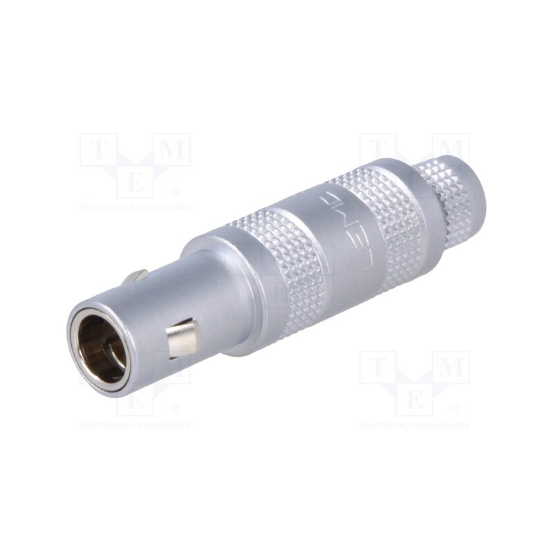 1 pcs x LEMO - FFA.00.250.CTAC27 - Connector: coaxial, 00, plug, male, soldering, for cable, 4A, IP50