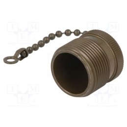 1 pcs x AMPHENOL - 97-60-14P - Protection cover, size 14,size 14S, 97, aluminium alloy, olive