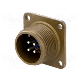 1 pcs x AMPHENOL - 97-3102A-14S-2P - Connector: circular, size 14S, 97, aluminium alloy, olive, socket
