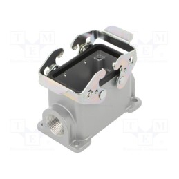 1 pcs x AMPHENOL - C14610F0106001 - Enclosure: for HDC connectors, C146, size E10, with double latch