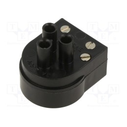 1 pcs x BULGIN - SA2403 - Connector: circular, plug, male, PIN: 3, nickel plated, for cable