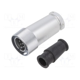1 pcs x HIROSE - RM15TPD-10P(76) - Connector: circular, RM,RM15, plug, straight, PIN: 10, 5A, TM20x2