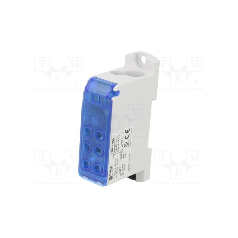 1 pcs x OUNEVA - VG03-0053 - Splice terminal: distribution block, ways: 1, terminals: 8, OJL