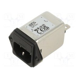 1 pcs x SCHAFFNER - FN261-2-06 - Connector: AC supply, socket, male, 2A, 250VAC, C14 (E), -25÷85°C