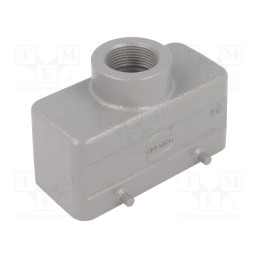 1 pcs x HARTING - 19300161421 - Enclosure: for HDC connectors, Han® B, size 16B, for cable, M25