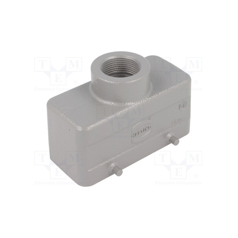 1 pcs x HARTING - 19300161421 - Enclosure: for HDC connectors, Han® B, size 16B, for cable, M25
