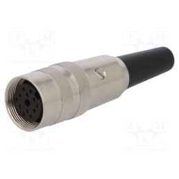 1 pcs x LUMBERG - KV 120 - Connector: M16, plug, female, soldering, for cable, PIN: 12, 3A, 60V