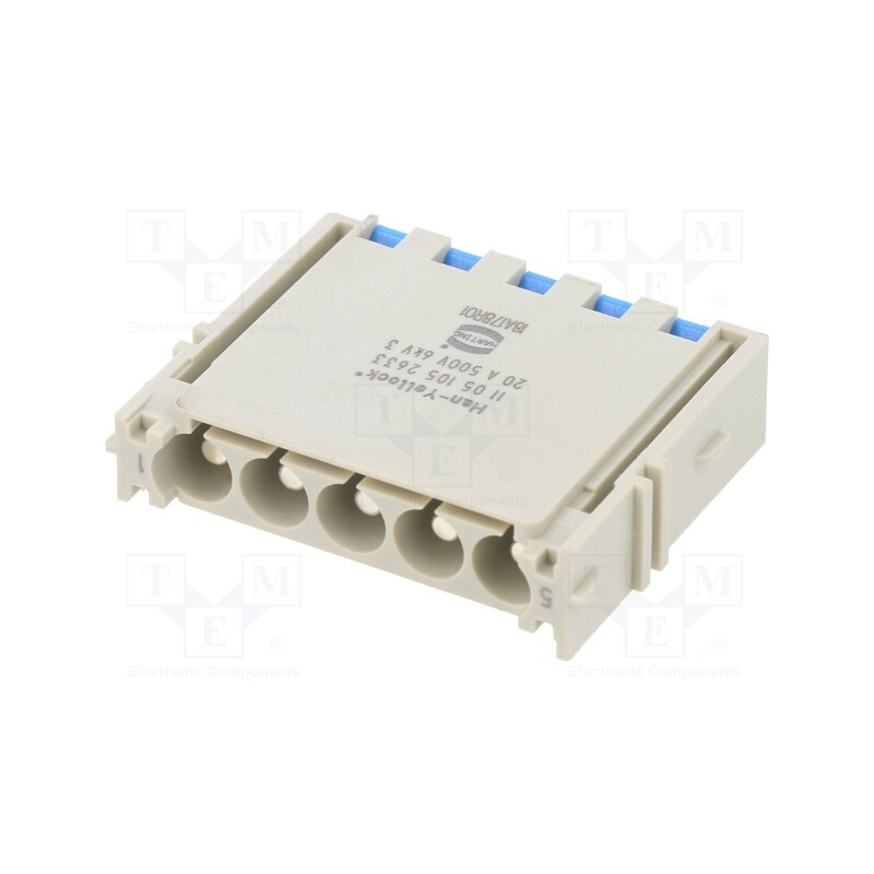 1 pcs x HARTING - 11051052633 - Han-Yellock Module QL 20A