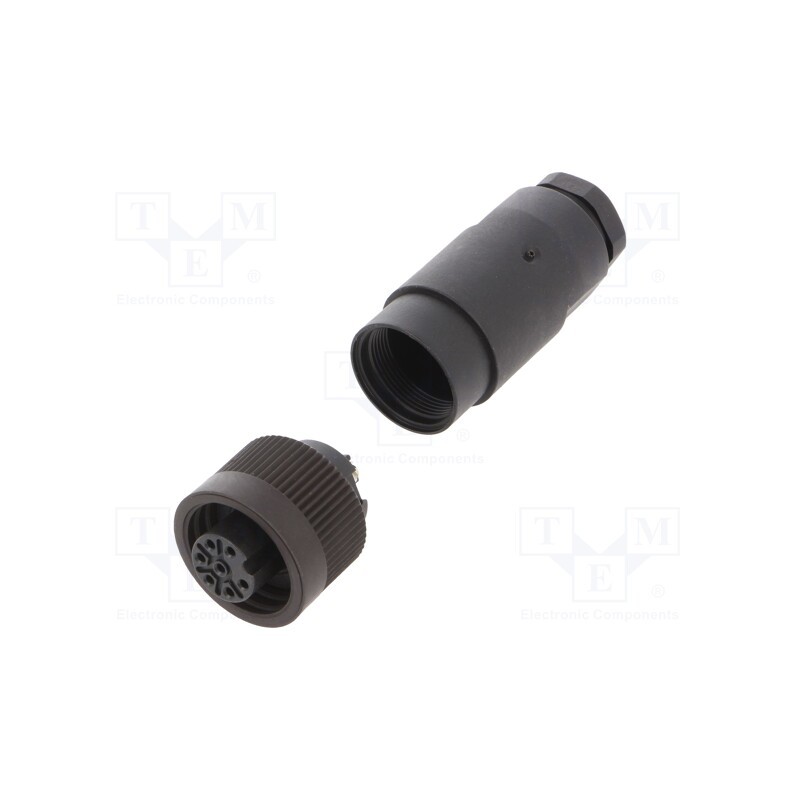 1 pcs x BINDER - 99 4218 14 07 - Connector: circular, 692,693,RD24, 250V, PIN: 7, plug, female, 10A