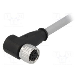 1 pcs x HARTING - 21348300481075 - Connector: M8, female, PIN: 4, angled 90°, with lead, plug, 7.5m, PVC
