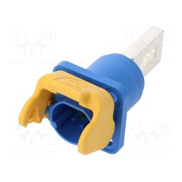 1 pcs x HARTING - 9930011329 - Socket, DC supply, Han® S,Han® S 120, male, PIN: 1, swivel, screw