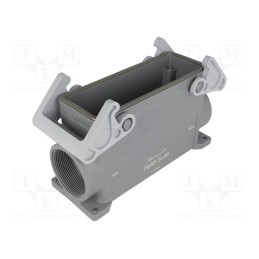 1 pcs x ILME - TMAP 24.40 - Enclosure: for HDC connectors, T-TYPE, size 104.27, M40, 104x27mm