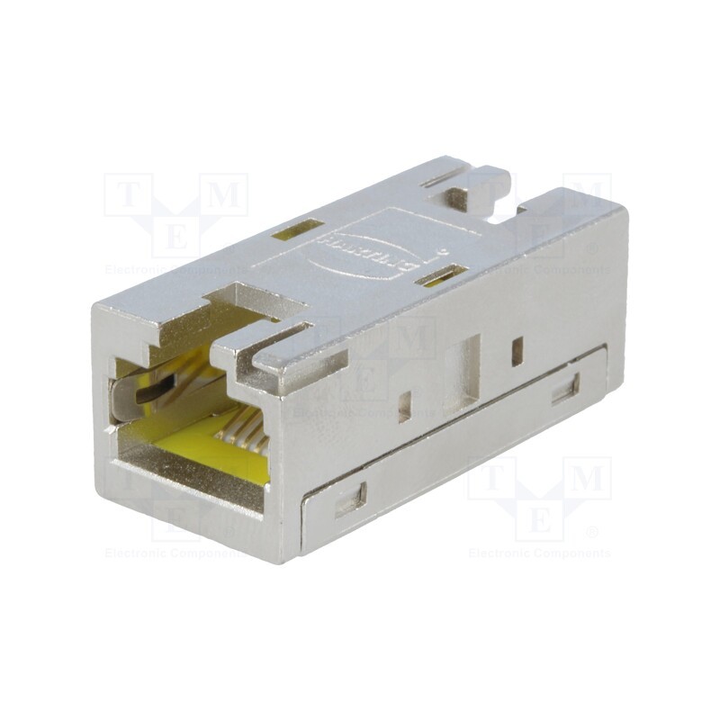 1 pcs x HARTING - 9455451560 - Coupler, RJ45, PIN: 8, Cat: 6, shielded, Layout: 8p8c, for cable