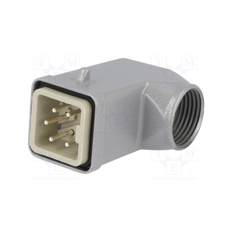 1 pcs x LAPP - EPIC KIT H-A 4 SS MTS M20 - Connector: HDC, plug, male, EPIC KIT, PIN: 5, 4+PE, size H-A 3, M20