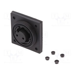 1 pcs x BULGIN - PX0764/S - Connector: circular, socket, female, PIN: 2, Standard Buccaneer®