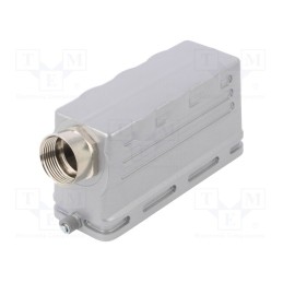 1 pcs x AMPHENOL - C14610R0245561 - Enclosure: for HDC connectors, C146, size E24, for cable, angled