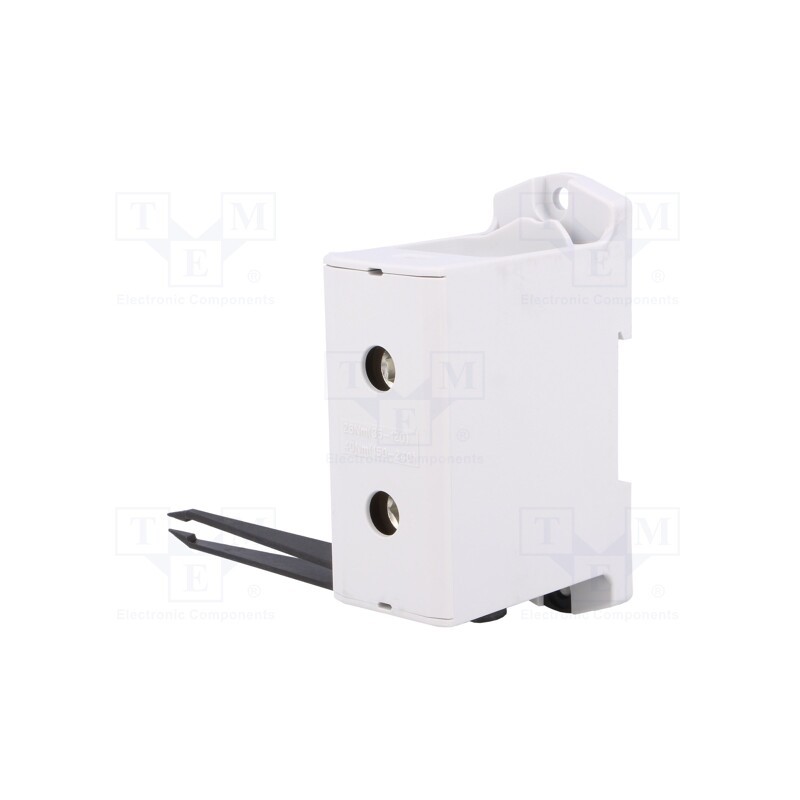 1 pcs x OUNEVA - VC05-0034 - Splice terminal: rail, 35÷240mm2, ways: 1, terminals: 2, grey, TS35