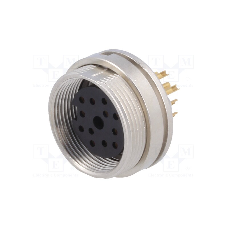 1 pcs x LUMBERG - KGV 120 - Connector: M16, socket, female, soldering, PIN: 12, 3A, 60V, IP40