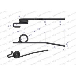 Finger motowidel right z56958 john deere warynski
