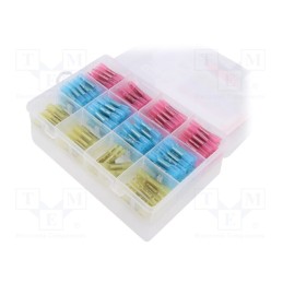 1 set x YATO - YT-81461 - Kit: self-soldering sleeve wire splices, insulated, soldering