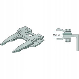 Double bayonet for harvesting technique and punishment technique