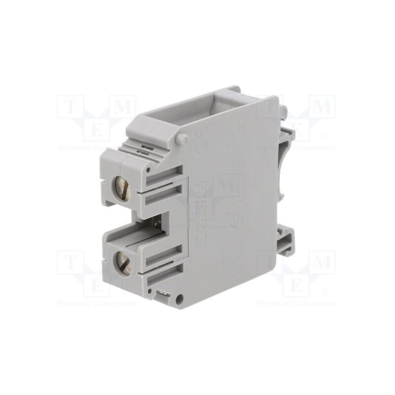 1 pcs x PHOENIX CONTACT - 3008012 - Splice terminal: rail, grey, screw terminal, polyamide, TS32,TS35