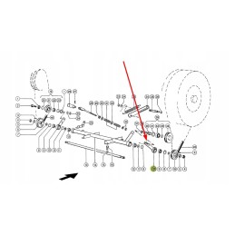 657594 0 tensioner handle