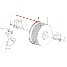 216234 0 radiator basket rivet 4 0 x 4 9