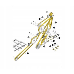 Running belt new holland tc 80356024 80230077 cnh