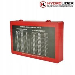Set of metric NBR 419 hydrolider O-rings