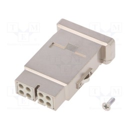 1 pcs x AMPHENOL - C14610B00890615 - Connector: HDC, module,contact insert, female, C146,MegaBit, 50V