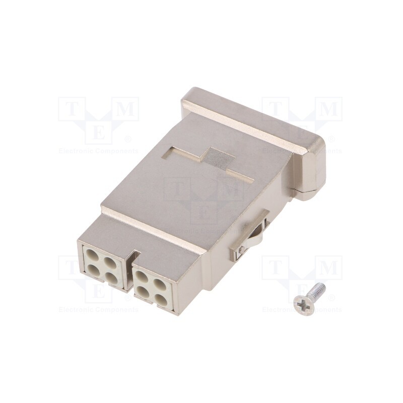 1 pcs x AMPHENOL - C14610B00890615 - Connector: HDC, module,contact insert, female, C146,MegaBit, 50V