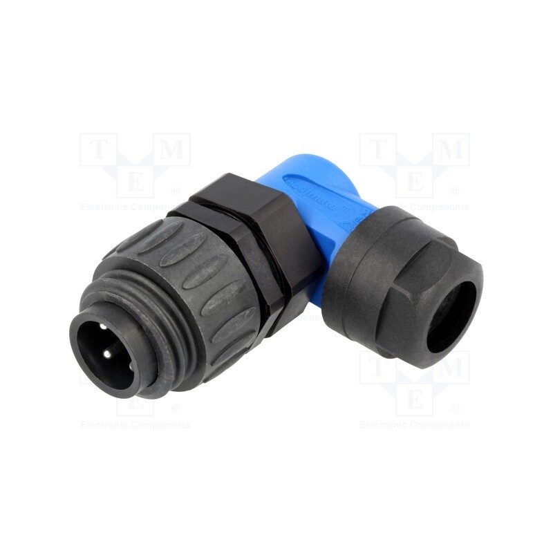 1 pcs x AMPHENOL - C01620K00310010 - Connector: circular, plug, for cable, PIN: 4, male, screw terminal