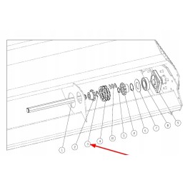 Pmf 000058 lock washer 24 x 2 mm