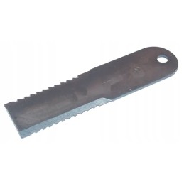 Serrated counter blade 195x50x4 mm