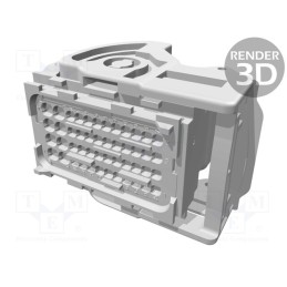 1 pcs x MOLEX - 643201319 - Connector: automotive, CMC, female, plug, for cable, PIN: 48(8+40)