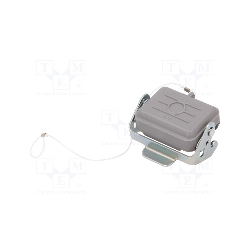 1 pcs x AMPHENOL - C14610Z0062001 - Protection cover, C146, size E6, with latch, polyamide, 44x27mm