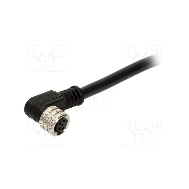 1 pcs x MOLEX - 120027-0152 - Connector: M8, female, PIN: 4, angled 90°, with lead, plug, 3A, IP67
