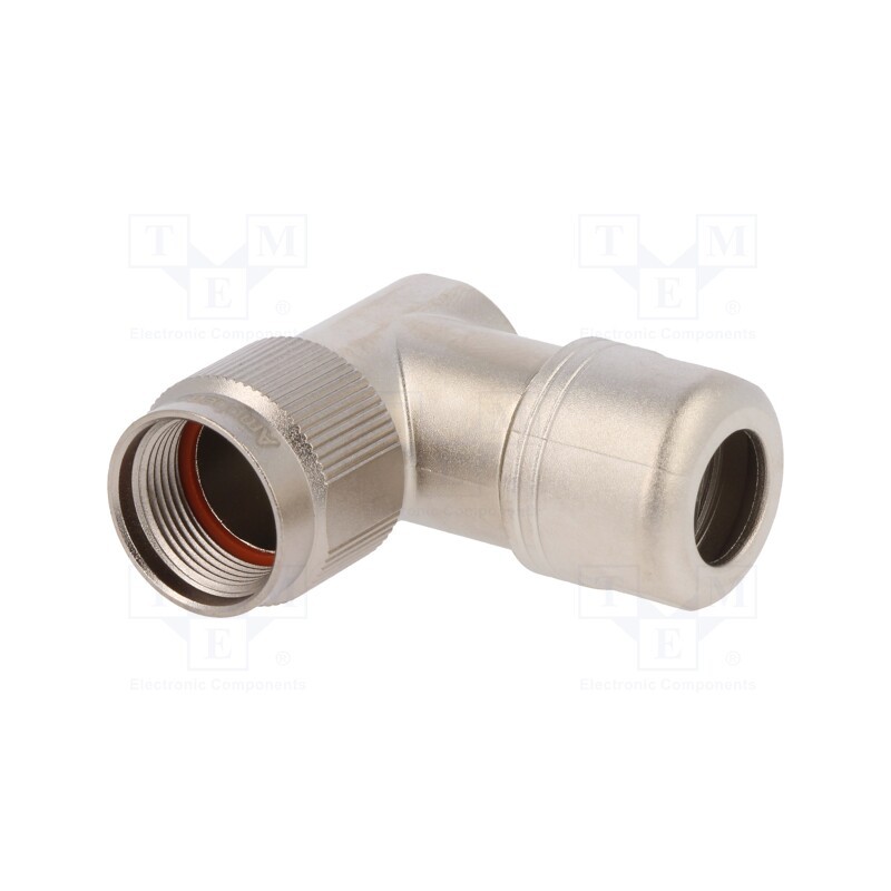 1 pcs x AMPHENOL - RT0B-12CG-S1 - Gland, RT360, angled 90°, -40÷105°C, Mat: metal, size 12, 10.5mm