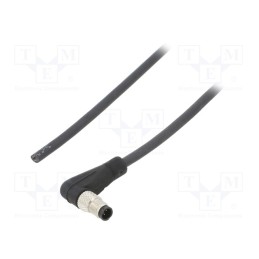 1 pcs x BINDER - 79 3103 52 03 - Connector: M5, plug, 707, male, PIN: 3, unshielded, gold-plated, 1A