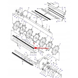 28080862n left flail, set of 2 pieces