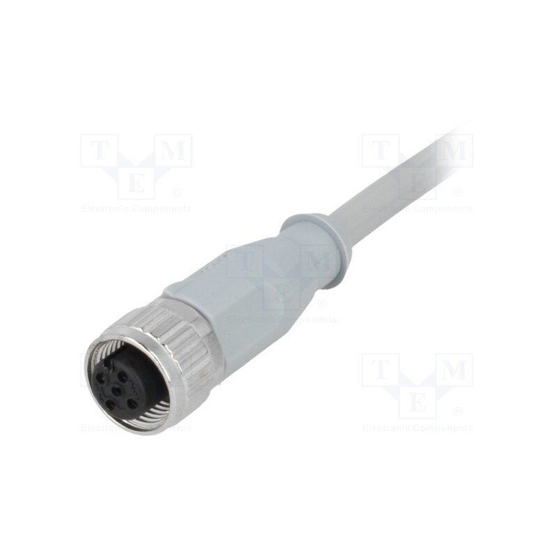 1 pcs x CONEC - SAL-12S-RK4-3/G3 - Plug, M12, PIN: 4, female, A code-DeviceNet / CANopen, 3m, straight