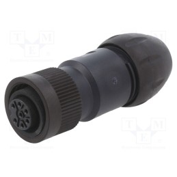 1 pcs x BINDER - 99 4218 300 07 - Connector: circular, 692,693,RD24, 250V, PIN: 7, plug, female, 10A