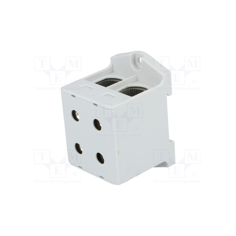 1 pcs x OUNEVA - VC05-0031 - Splice terminal: rail, 25÷150mm2, ways: 1, terminals: 4, grey, TS35