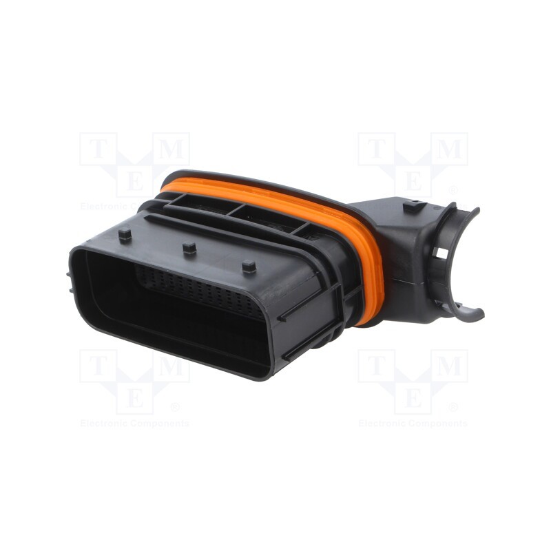 1 pcs x TE Connectivity - 1-1718324-1 - Connector: automotive, LEAVYSEAL, male, plug, PIN: 62(6+56), black