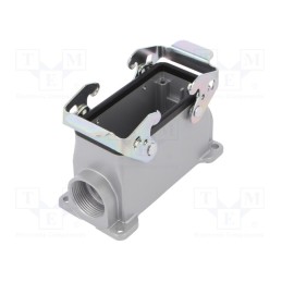 1 pcs x AMPHENOL - C14610F0165001 - Enclosure: for HDC connectors, C146, size E16, with double latch
